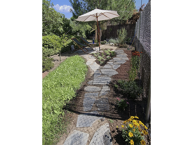 Realización jardín Guadarrama